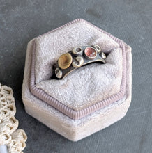 Load image into Gallery viewer, Watermelon Tourmaline Barnacle Band - size 9