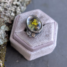 Load image into Gallery viewer, Lichen Forest Ring - size 6.5