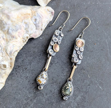 Load image into Gallery viewer, Coastal Dreams Barnacle Earrings