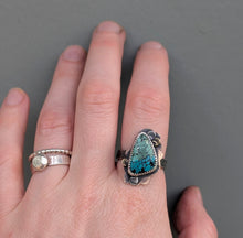 Load image into Gallery viewer, Turquoise Forest Ring - size 9