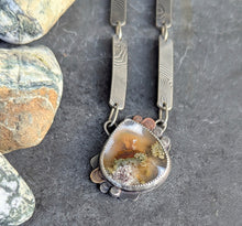 Load image into Gallery viewer, SALE - Moss Agate Forest Necklace
