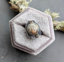 Load image into Gallery viewer, Ocean Jasper Forest Floor Ring  - size 7.5