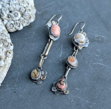 Load image into Gallery viewer, Reserved - Golden Quartz and Jasper Asymmetricals