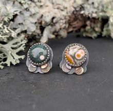Load image into Gallery viewer, Jasper Forest Floor Earrings