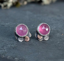 Load image into Gallery viewer, Ruby Forest Floor Earrings