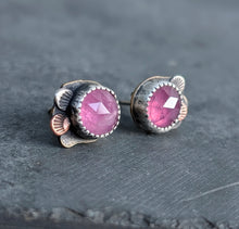 Load image into Gallery viewer, Ruby Forest Floor Earrings