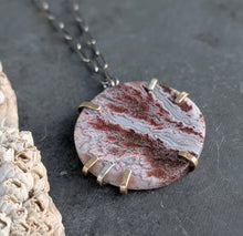 Load image into Gallery viewer, Agate Slice Necklace