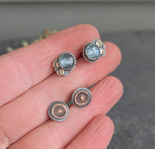 Load image into Gallery viewer, Mushroom Spore Print Earrings