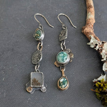 Load image into Gallery viewer, Dendritic Agate and Jasper Tidepool Asymmetricals