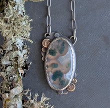 Load image into Gallery viewer, Green Moss Agate Necklace