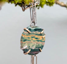 Load image into Gallery viewer, Scenic Jasper Slice Necklace