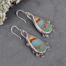 Load image into Gallery viewer, Opalized Wood Asymmetricals