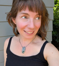 Load image into Gallery viewer, Green Moss Agate Necklace