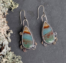 Load image into Gallery viewer, Opalized Wood Asymmetricals