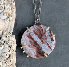 Load image into Gallery viewer, Agate Slice Necklace