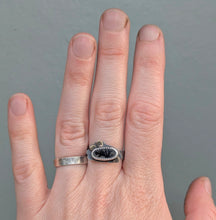 Load image into Gallery viewer, Dendritic Opal Ring - size 7.5