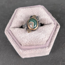 Load image into Gallery viewer, Ocean Jasper Forest Floor Ring - size 7