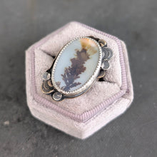 Load image into Gallery viewer, Dendritic Agate Ring - size 8.5