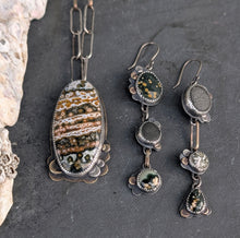 Load image into Gallery viewer, Ocean Jasper Forest Necklace