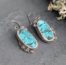 Load image into Gallery viewer, Turquoise Sky Earrings