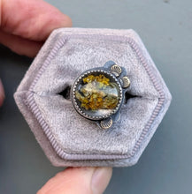 Load image into Gallery viewer, Lichen Forest Ring - size 8.75