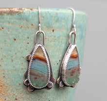 Load image into Gallery viewer, Opalized Wood Asymmetricals