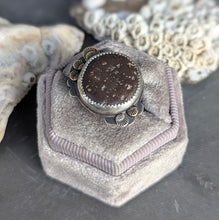 Load image into Gallery viewer, Beach Stone Statement Ring - size 8.75