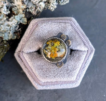 Load image into Gallery viewer, Lichen Forest Ring - size 8.75