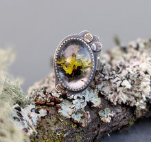 Load image into Gallery viewer, Lichen Forest Ring - size 6.5