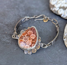 Load image into Gallery viewer, Fossilized Coral Bracelet