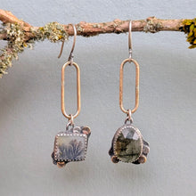 Load image into Gallery viewer, Dendritic Agate and Prehnite Asymmetricals