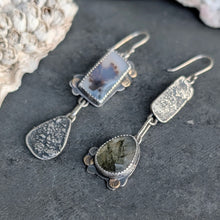 Load image into Gallery viewer, Dendritic Agate and Prehnite Asymmetricals