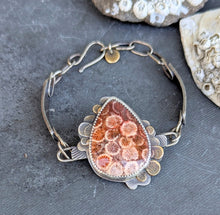 Load image into Gallery viewer, Fossilized Coral Bracelet