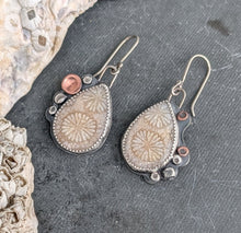 Load image into Gallery viewer, Coastal Dreams Barnacle Earrings