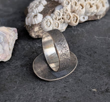 Load image into Gallery viewer, Moss Agate Coastline Ring - size 8.5