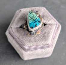 Load image into Gallery viewer, Turquoise Forest Ring - size 9
