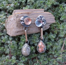 Load image into Gallery viewer, Coastal Dreams Barnacle Earrings
