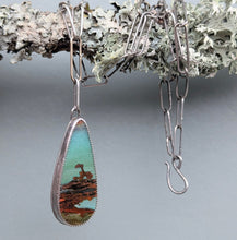 Load image into Gallery viewer, Opalized Wood Specimen Necklace