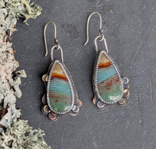 Load image into Gallery viewer, Opalized Wood Asymmetricals