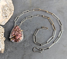 Load image into Gallery viewer, SALE - Opalized Wood Specimen Necklace