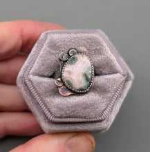 Load image into Gallery viewer, Ocean Jasper Forest Floor Ring - size 6