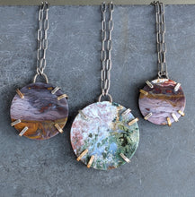 Load image into Gallery viewer, Jasper Slice Necklace