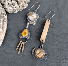 Load image into Gallery viewer, Golden Quartz and Jasper Asymmetricals