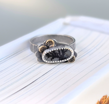 Load image into Gallery viewer, Dendritic Agate Ring - size 7.5