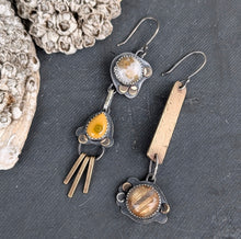 Load image into Gallery viewer, Golden Quartz and Jasper Asymmetricals