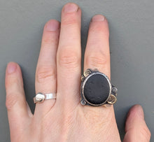 Load image into Gallery viewer, Rocky Coastline Ring - size 8