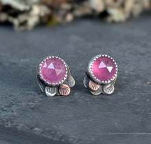 Load image into Gallery viewer, Ruby Forest Floor Earrings