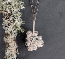 Load image into Gallery viewer, Beach Stone Necklace with Handmade Chain