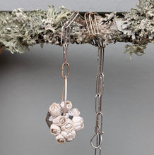 Load image into Gallery viewer, Beach Stone Necklace with Handmade Chain