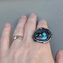 Load image into Gallery viewer, Turquoise Branch Ring